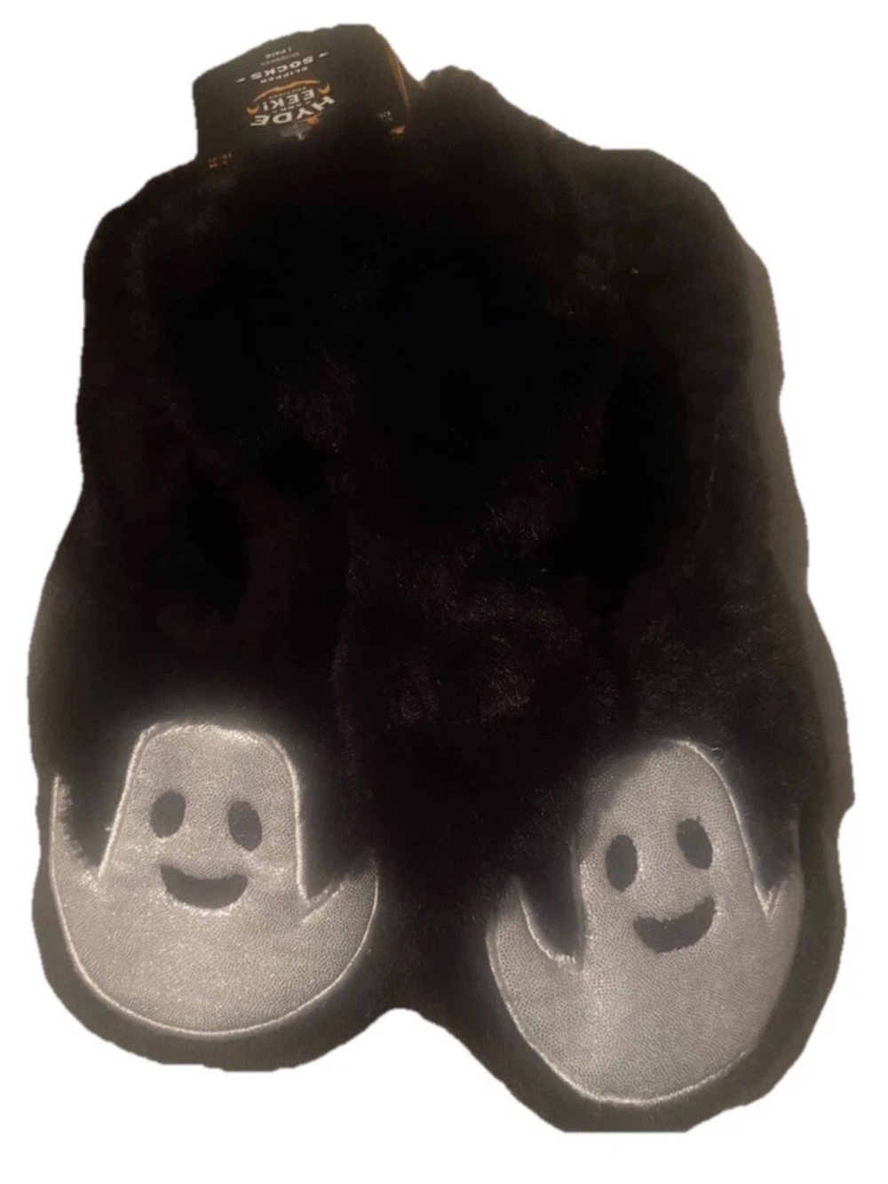 NWT, Hyde and EEK Halloween Ghost Slipper Socks, Size Small/medium 5-7